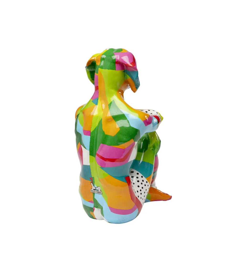 Figurka DOG GILLIE ABSTRACT 32 cm*KDesign