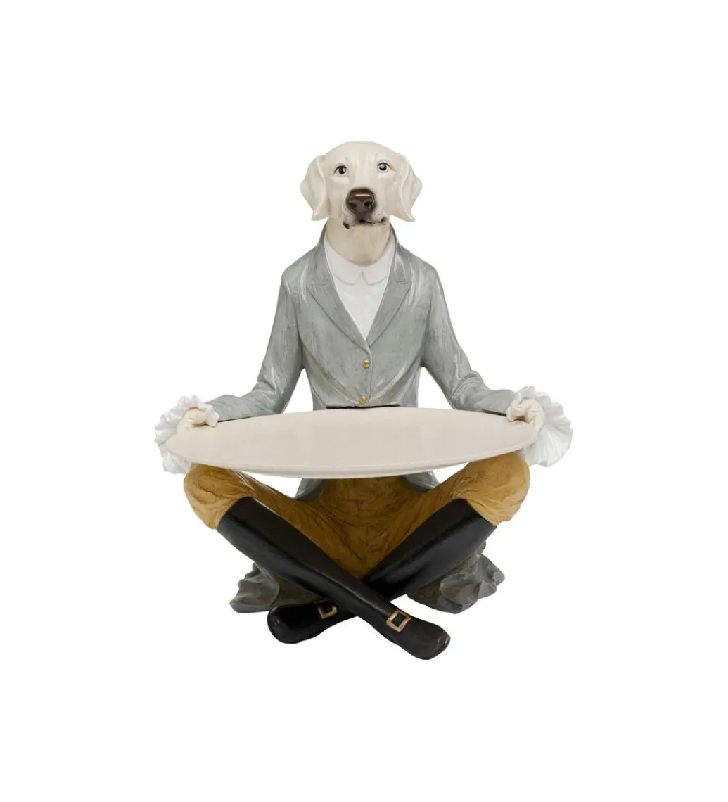 Figurka GENTLEMAN DOG TRAY 29 cm*KDesign Sale