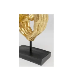 Figurka HEART HANDS 33 cm złota*KDesign