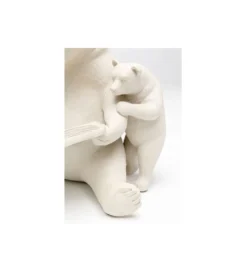 Figurka READING BEARS 18 cm beżowa*KDesign Hot