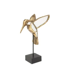 Figurka z lustrem KOLIBER 41 cm złota*KARE Hot