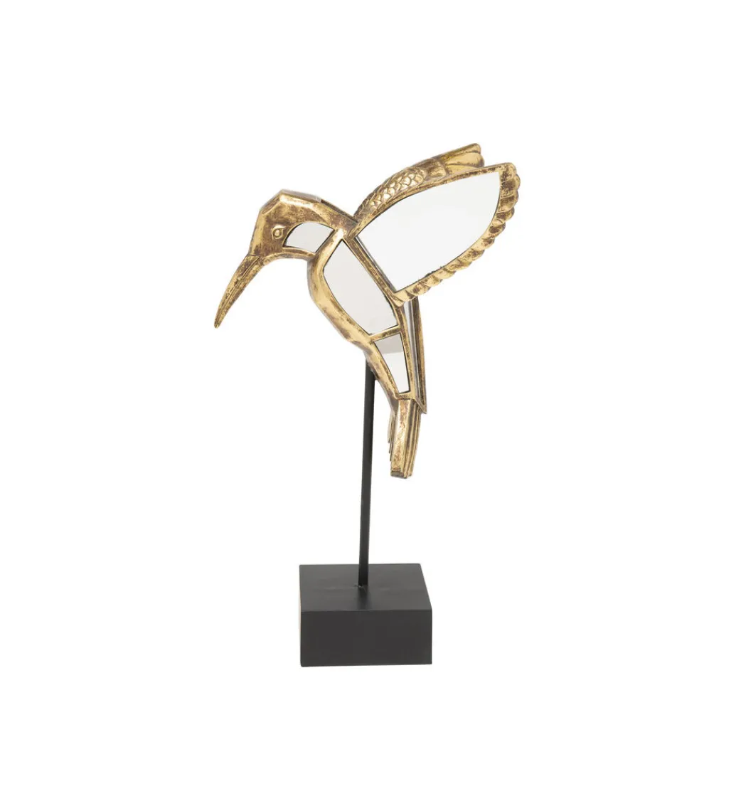 Figurka z lustrem KOLIBER 41 cm złota*KARE Hot