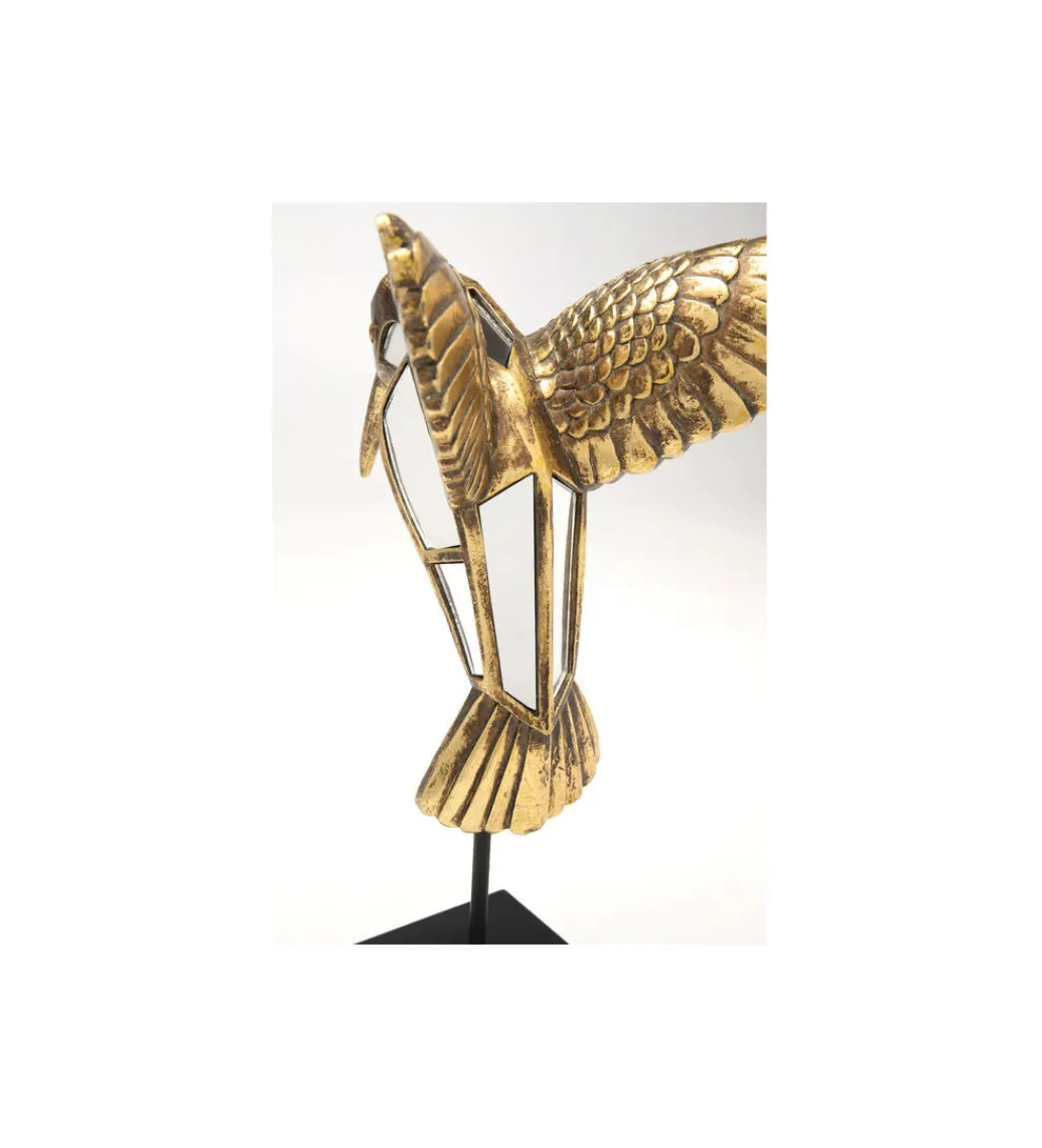 Figurka z lustrem KOLIBER 41 cm złota*KARE Hot