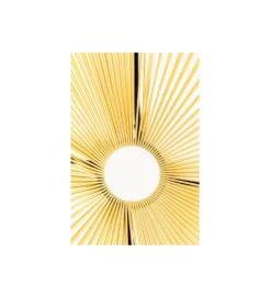 Fotel ACAPULCO 85 cm jasnożółty*KARE New