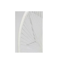 Fotel ACAPULCO 85 cm mono biały*KARE Discount