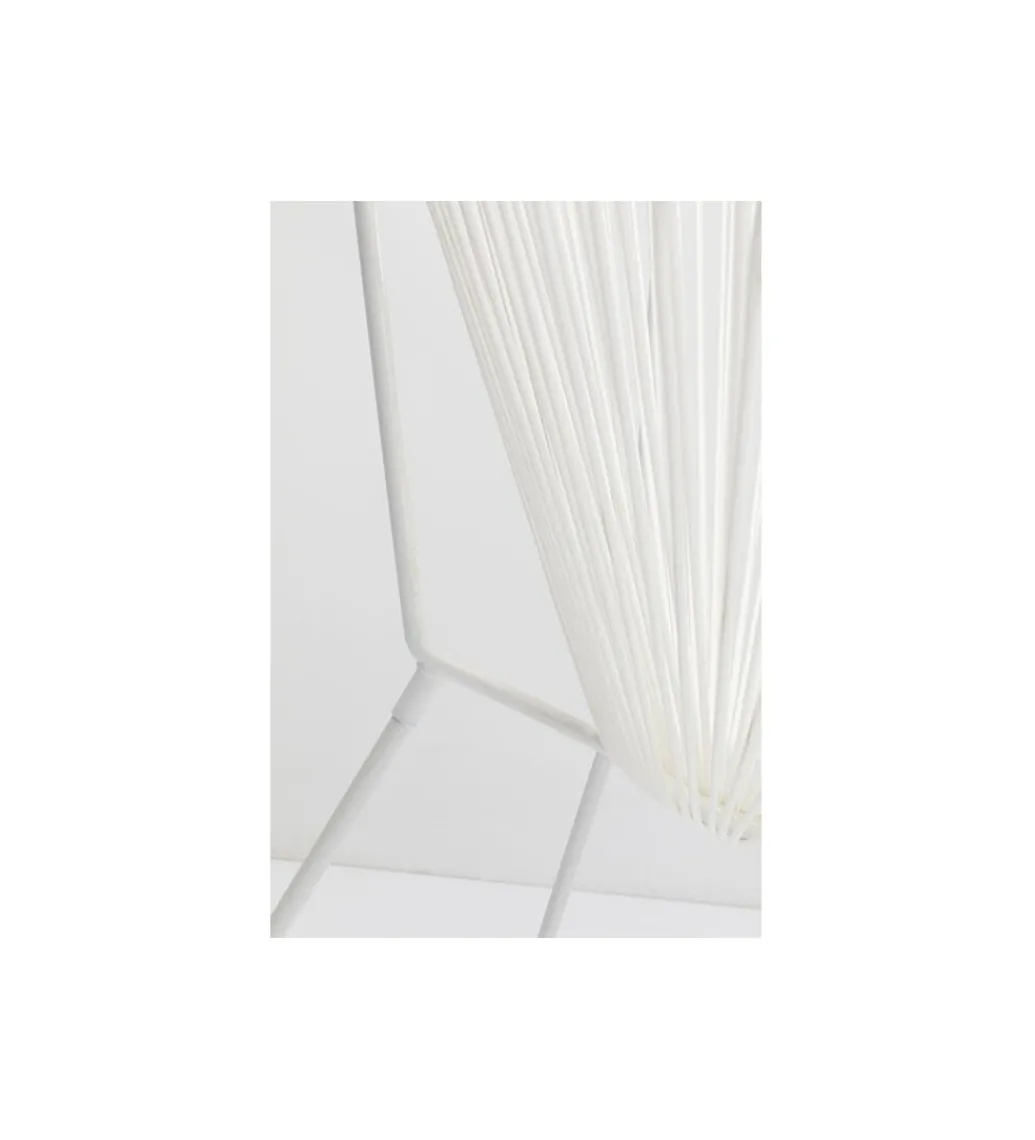 Fotel ACAPULCO 85 cm mono biały*KARE Discount