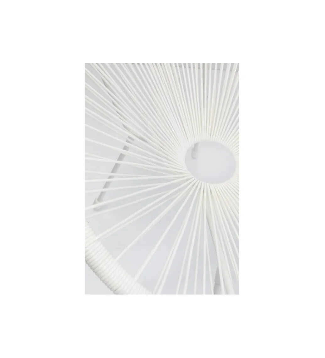 Fotel ACAPULCO 85 cm mono biały*KARE Discount
