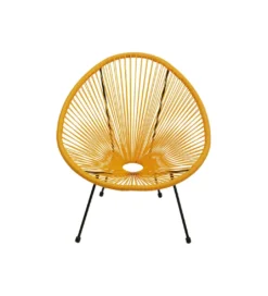 Fotel ACAPULCO 85 cm pomarańczowy*KARE Clearance
