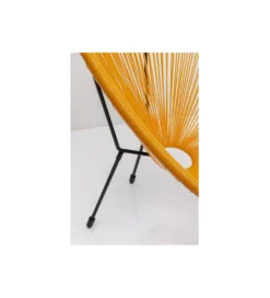 Fotel ACAPULCO 85 cm pomarańczowy*KARE Clearance