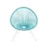 Fotel ACAPULCO 85 cm turkusowy*KARE Sale