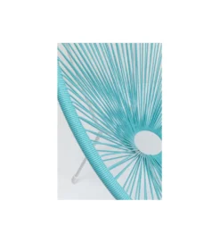 Fotel ACAPULCO 85 cm turkusowy*KARE Sale