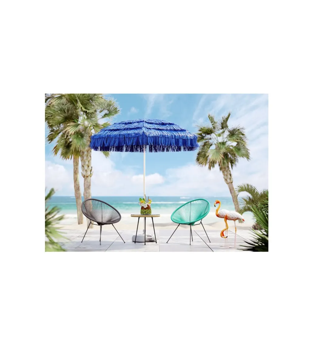 Fotel ACAPULCO 85 cm turkusowy*KARE Sale