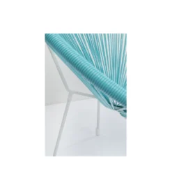 Fotel ACAPULCO 85 cm turkusowy*KARE Sale