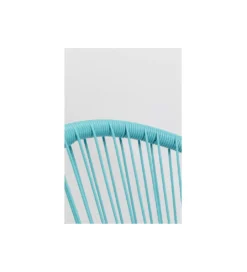 Fotel ACAPULCO 85 cm turkusowy*KARE Sale