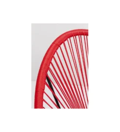 Fotel ACAPULCO 85 cm wiśniowy*KARE