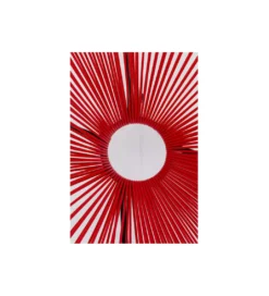 Fotel ACAPULCO 85 cm wiśniowy*KARE