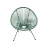 Fotel ACAPULCO 85 cm zielony*KARE Clearance