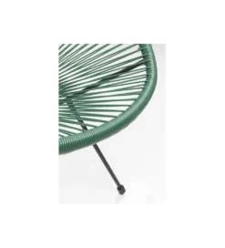 Fotel ACAPULCO 85 cm zielony*KARE Clearance