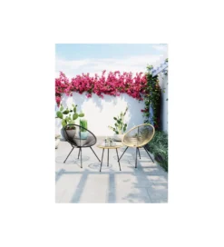 Fotel ACAPULCO MONO 85 cm czarny*KARE Clearance