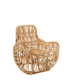 Fotel Ana Rattan Naturalny*J-Line New