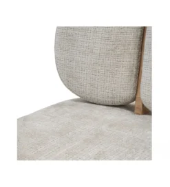 Fotel ARHOA 82 cm drewno brzozy beżowy*Imeri