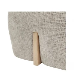 Fotel ARHOA 82 cm drewno brzozy beżowy*Imeri