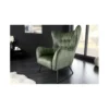 Fotel ARIANA zielony*Invicta Interior - przedsprzedaż Clearance