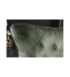 Fotel ARIANA zielony*Invicta Interior - przedsprzedaż Clearance