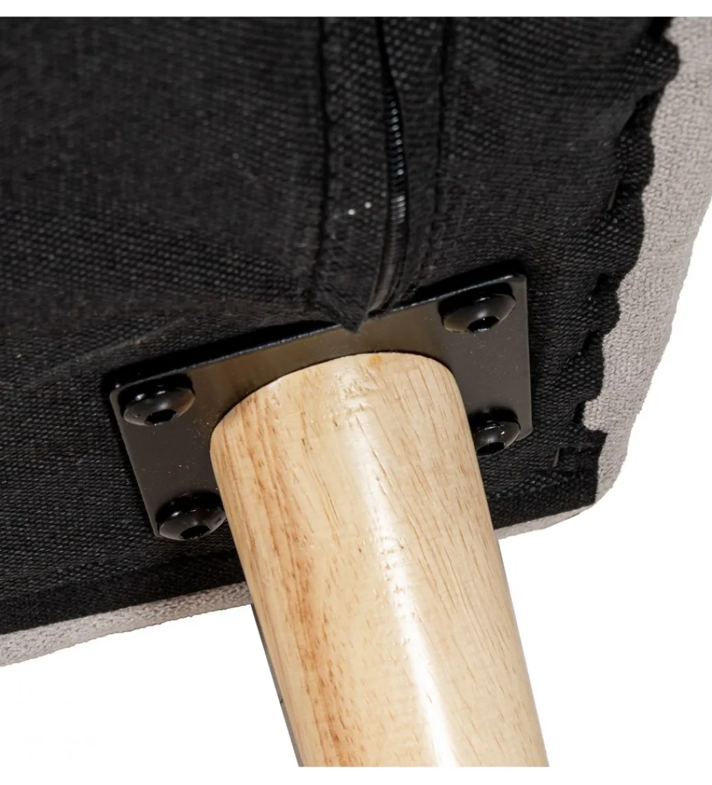 Fotel ARMESY 82 cm beżowy naturalny*Exclusivas Discount