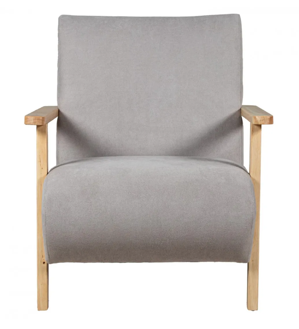 Fotel ARMESY 82 cm beżowy naturalny*Exclusivas Discount