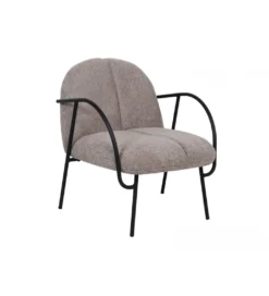 Fotel BADRU RIZO 67 cm szary*Imeri Online