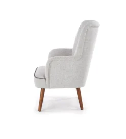 Fotel BISHOP jasnoszary*Halmar Outlet