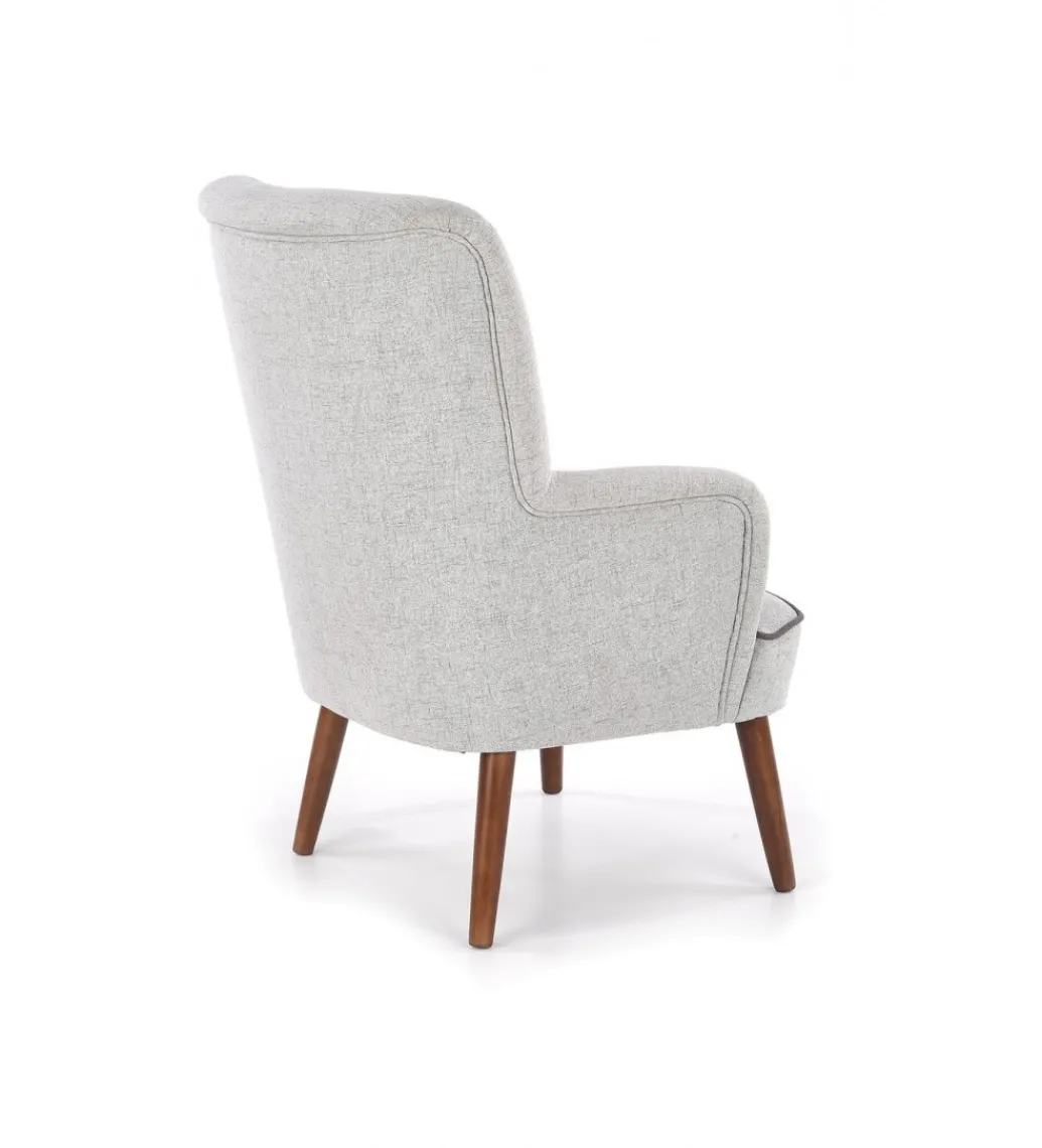 Fotel BISHOP jasnoszary*Halmar Outlet
