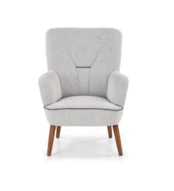Fotel BISHOP jasnoszary*Halmar Outlet