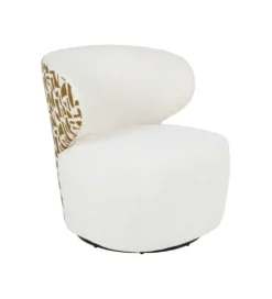 Fotel BITEJIDO 74 cm kremowa ochra*Zona-Design