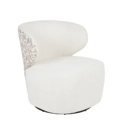 Fotel BITEJIDO 74 cm kremowo beżowy*Zona-Design Best
