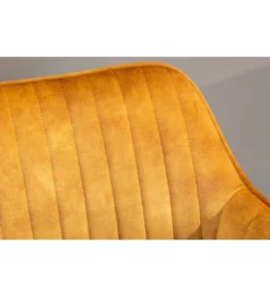 Fotel Biurowy Dutch Comfort ciemna musztarda*Invicta Interior Outlet