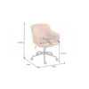 Fotel biurowy Edmonton ciemna musztarda*Invicta Interior Outlet