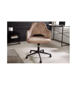 Fotel biurowy ETIENNE Paris greige*Invicta Interior