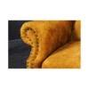 Fotel BRIGIDA Chesterfield musztardowy*Invicta Interior Best
