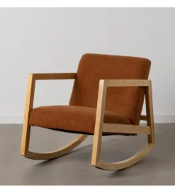 Fotel bujany AKKO 72 cm drewno kauczuk*Zona-Design