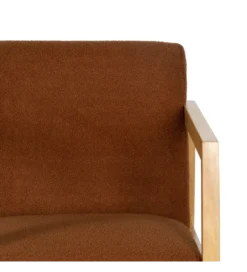 Fotel bujany AKKO 72 cm drewno kauczuk*Zona-Design