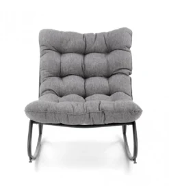 Fotel bujany GATTO szary*Halmar Clearance