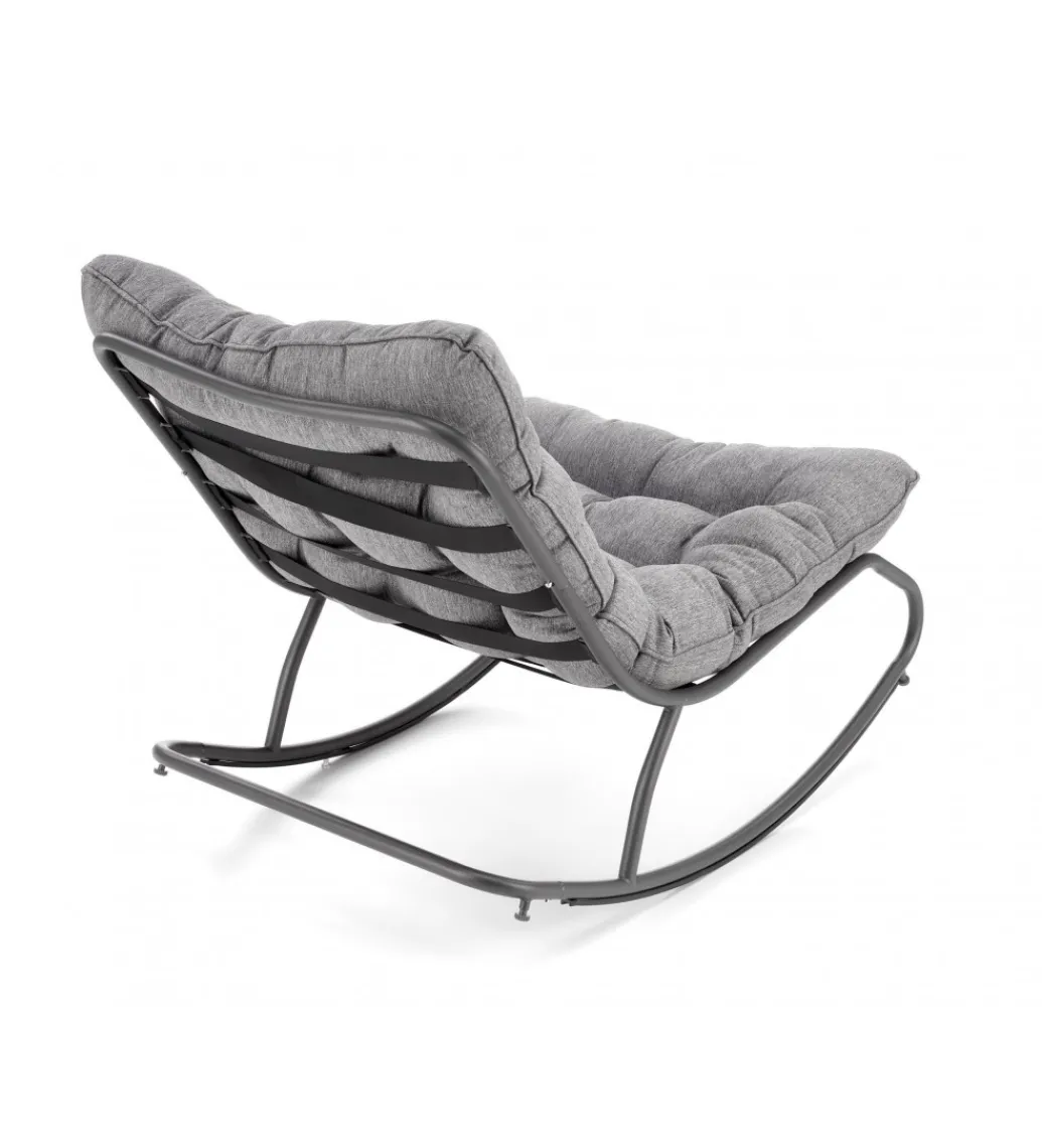 Fotel bujany GATTO szary*Halmar Clearance