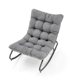 Fotel bujany GATTO szary*Halmar Clearance