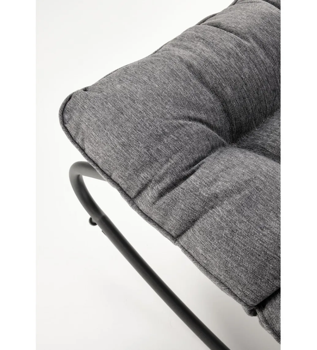 Fotel bujany GATTO szary*Halmar Clearance