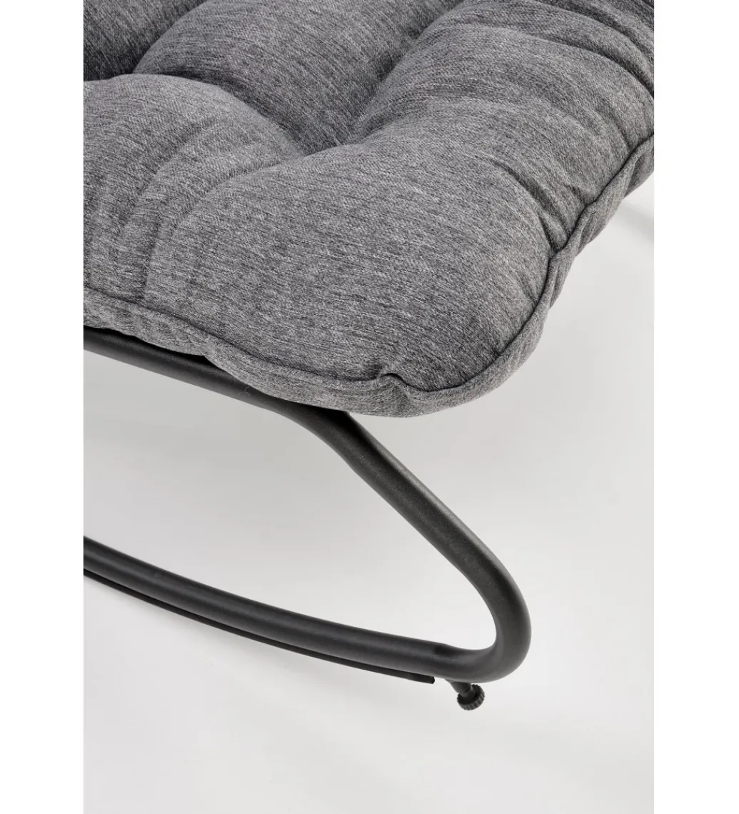 Fotel bujany GATTO szary*Halmar Clearance