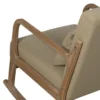 Fotel bujany GLIDIER 80 cm naturalny beżowy*Zona-Design Online
