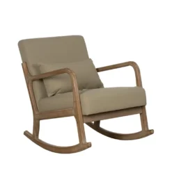 Fotel bujany GLIDIER 80 cm naturalny beżowy*Zona-Design Online