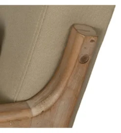 Fotel bujany GLIDIER 80 cm naturalny beżowy*Zona-Design Online
